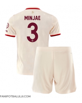 Bayern Munich Kim Min-jae #3 Echipament de Fotbal Replică 2024-25 Copii Treilea (+ Șorturi)